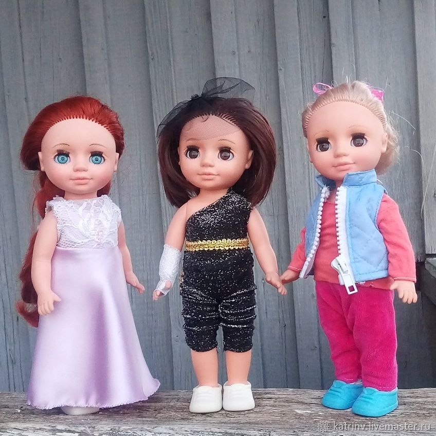 Одежда для кукол Анастасия Весна Розовый ажур -Коллекция 