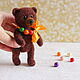 Bear Bruin. Stuffed Toys. ufawooltoys (ufawooltoys). My Livemaster. Фото №4