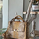 Bag leather Python. Classic Bag. exotiqpython. Online shopping on My Livemaster.  Фото №2