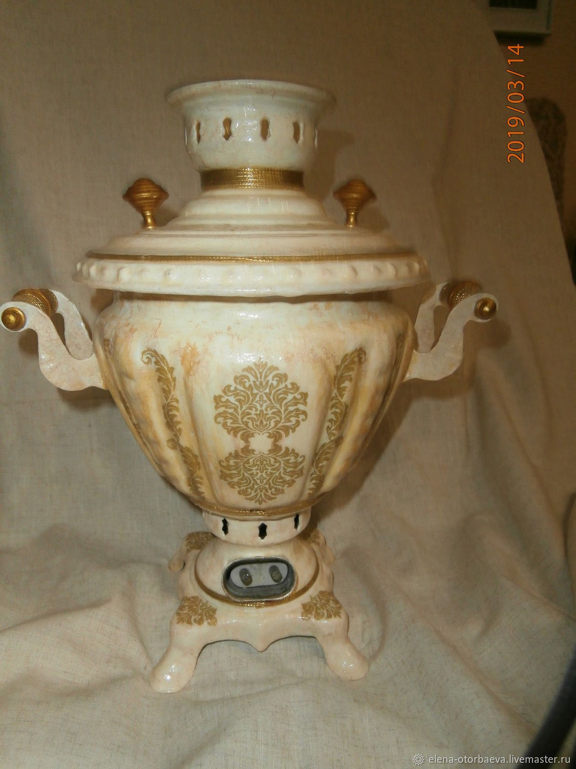 Самовар (электрический) и чайница купить в интернет-магазине Ярмарка ...