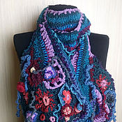 Аксессуары handmade. Livemaster - original item Knitted turtleneck scarf 