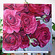 Order Painting 'Purple ranunculuses' oil on canvas 60h60cm. vestnikova. Livemaster. . Pictures Фото №3