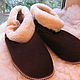 Big chunis 47 by 46 foot size. Slippers. Warm gift. My Livemaster. Фото №4