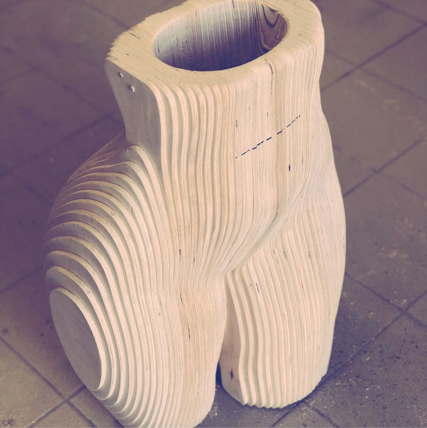 Деревянная ваза или Арт объект, Вазы, Санкт-Петербург,  Фото №1