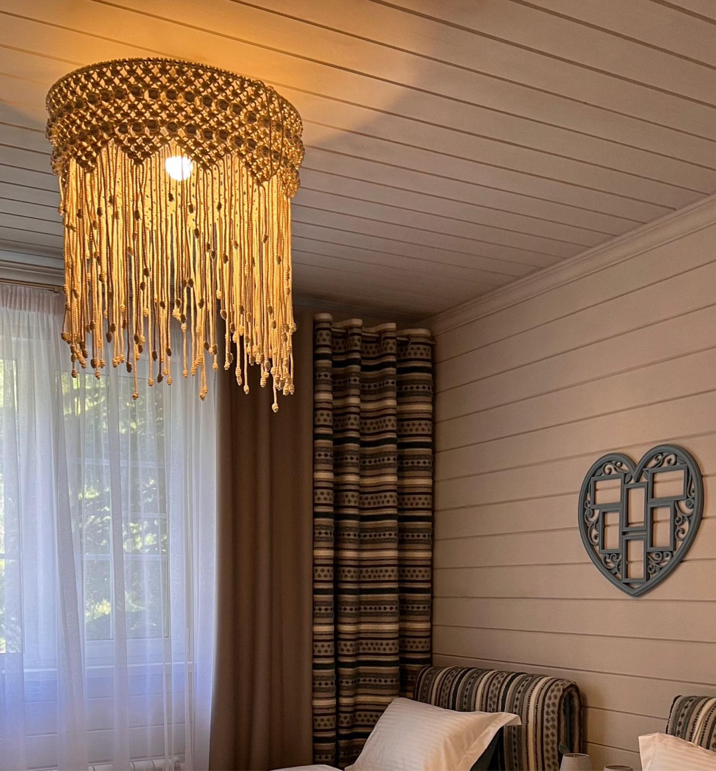 Абажур люстра макраме в интернет-магазине на Ярмарке Мастеров | Абажуры ...