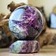 Ball of fluorite 88mm. Ball. Beautiful magic stones (silakamnia). Online shopping on My Livemaster.  Фото №2