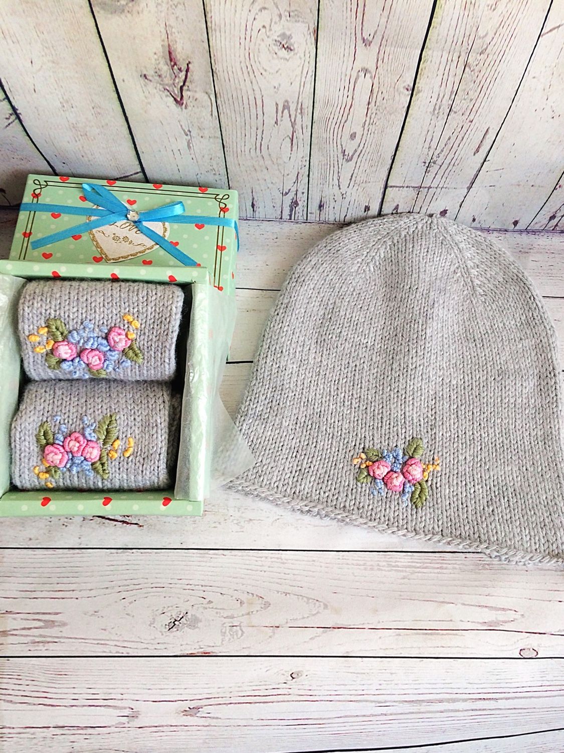 Шапка бини, шапка с вышивкой, весенняя шапка в интернет-магазине на ...