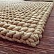  Carpet Path Crochet for Home Seashell. Carpets. knitted handmade rugs (kovrik-makrame). My Livemaster. Фото №6