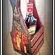Box wine is 'Viscount of Angers'. Packing box. Dekupaj from Elen Kor. My Livemaster. Фото №4