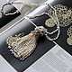 Order Necklace with a brush 'Inspiration' pearls, hematite, silver. Ekart Ekaterina Dmitrieva. Livemaster. . Necklace Фото №3