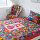 'Matryoshka ' 220 x 170 cm patchwork cubierto, Dolls1, Moscow,  Фото №1