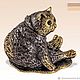 Фигурка Кот Лизун. Модели. БронзаМания - сувениры из бронзы. Интернет-магазин Ярмарка Мастеров.  Фото №2