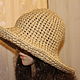 Шляпа на лето ажурная из джута. Шляпы. Мастер Оксана Медведева. Ярмарка Мастеров.  Фото №5