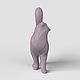 3D модель STL файл для 3Д принтера и ЧПУ Котик. Шаблоны для резки. 3dprint-models. Ярмарка Мастеров.  Фото №6