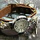 Steampunk 'Mini Silver' Quartz Wristwatch. Watches. Neformal-World. Online shopping on My Livemaster.  Фото №2