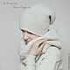 And if You liked white sweater, You on the link - http://www.livemaster.ru/item/4468941-odezhda-vyazanyj-sviter-plate-lyubimyj
