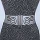 Order zona horaria-la goma de Caracol de Plata, la correa puede ser de otro color y la altura de la. elastic belt. Livemaster. . Belt Фото №3