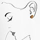 Pendientes de donas de arcilla polimérica pendientes de donut Rosa para niña. Stud earrings. Bionika - Polymer Clay Jewelry (Bionika). Ярмарка Мастеров.  Фото №6