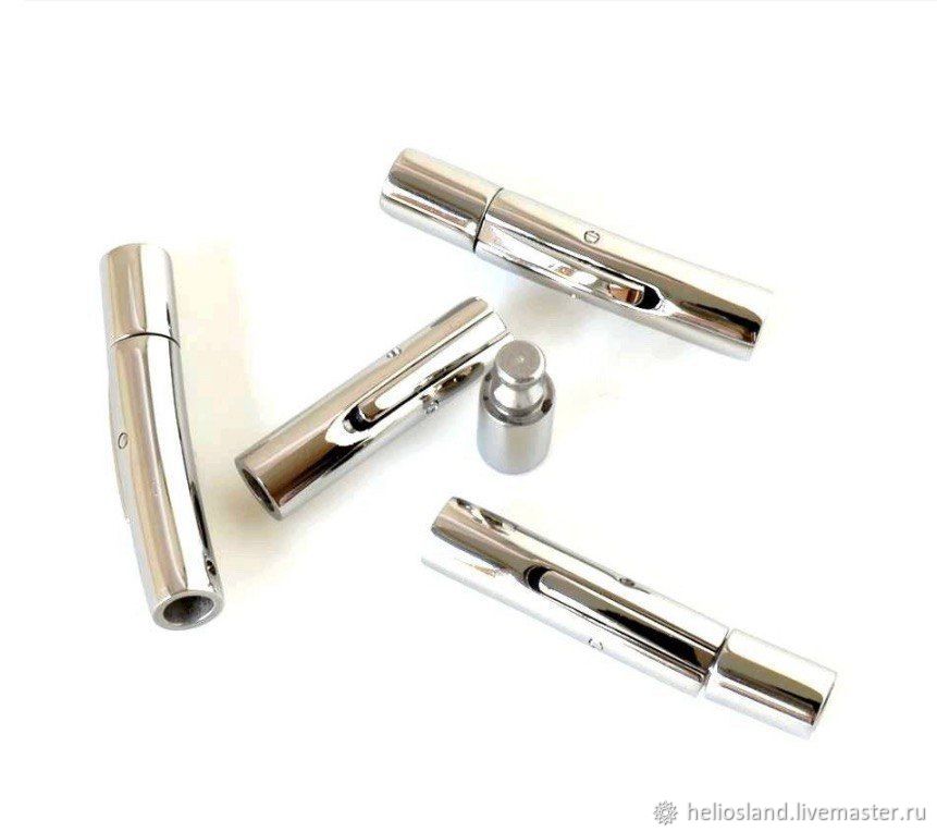 Замок для круглых шнуров 3 мм купить в интернет-магазине Ярмарка ...