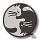 Yin Yang Cats Patch. Patches. shevronarmy. Online shopping on My Livemaster.  Фото №2
