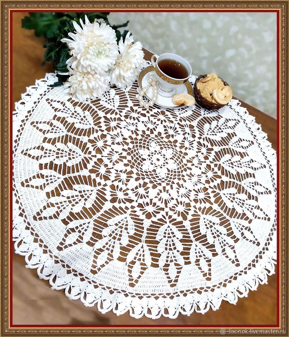Doily crochet 'Holiday', Doilies, Chekhov,  Фото №1