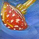 Fly Agaric in Wonderland oil painting. Pictures. Art From Estella. My Livemaster. Фото №4