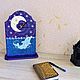 Часы настольные Друзья точечная роспись. Часы классические. Ирина Альба - роспись и плетение. Ярмарка Мастеров.  Фото №4