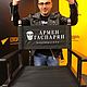 Режиссерский стул высокий черный лак дуб. Стулья. Family_Fabric. Интернет-магазин Ярмарка Мастеров.  Фото №2