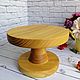 Тортовница тутовник D19 см. Тортовницы. DM_woodproduct. Интернет-магазин Ярмарка Мастеров.  Фото №2