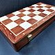 Order Chess Classic, 39x39 cm, made of wood, handmade. Unique items made of wood, handmade. Livemaster. . Chess Фото №3