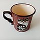 Handmade ceramic mug:Seal. Mugs and cups. andrej-angelov. Online shopping on My Livemaster.  Фото №2