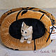 Order A sleeping bag for a cat 'Black roses'. lyubov-iv (lyubov-iv). Livemaster. . Lodge Фото №3