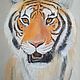  ' Tiger' pastel painting, Pictures, Ekaterinburg,  Фото №1