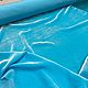 Ткань J.Brindley  бархат шелковый  голубой ,бирюзовый ,Англия. Ткани. ТКАНИ OUTLET. Интернет-магазин Ярмарка Мастеров.  Фото №2