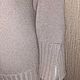 Свитер "Соболь" кашемир/соболь. Свитеры. Вера / Kirshvery_knit (kirshvery) (kirshvery). Ярмарка Мастеров.  Фото №6