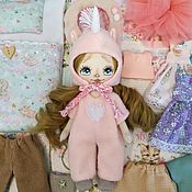 Кукла игровая,кукла с одеждой,текстильная кукла с набором одежды