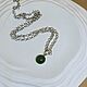 Нефрит натуральный подвеска на цепочке. Подвеска. Татьяна Некрасова (planetasilver). Ярмарка Мастеров.  Фото №8