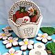 Gingerbread basket.Gingerbread for March 8, Easter gingerbread. Gingerbread Cookies Set. sweets for joy (galinadenisenko). My Livemaster. Фото №5
