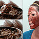 Mascarilla de chocolate para la cara y el cuerpo, antiarrugas 100% chocolate Belga. Mask for the face. Cocos Cosmetics. My Livemaster. Фото №5
