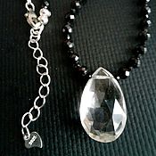 Украшения handmade. Livemaster - original item Spinel beads with pendant. Handmade.