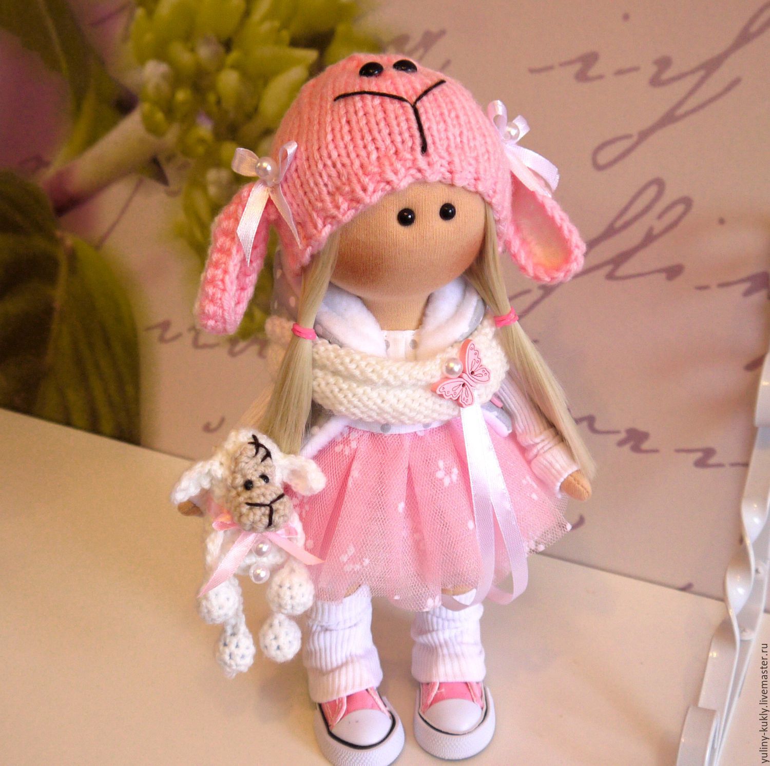 Текстильная куколка-малышка Долли – заказать на Ярмарке Мастеров ...