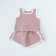 Sets of clothes for kids: shorts and a top for girls, Baby Clothing Sets, Cheboksary,  Фото №1