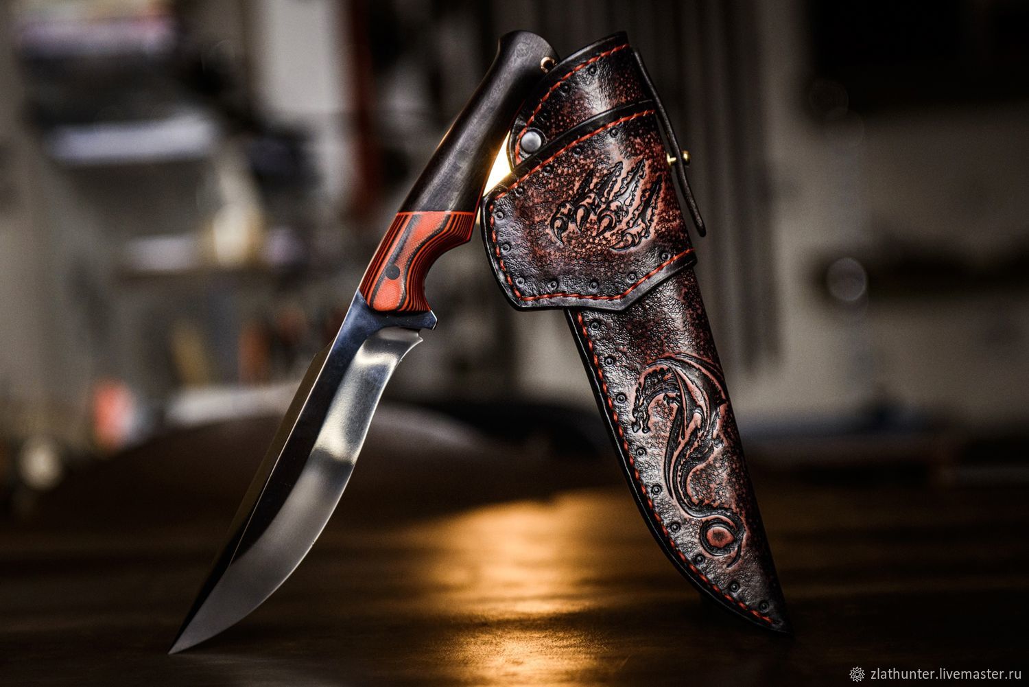 Нож охотничий "Скорпион" сталь х12мф на заказ в интернет-магазине ...
