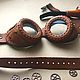Genuine leather goggles, Goggles, Astrakhan,  Фото №1