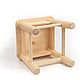 Order Low wooden stool h30. Stool small. Art. 21004. SiberianBirchBark (lukoshko70). Livemaster. . Stools Фото №3