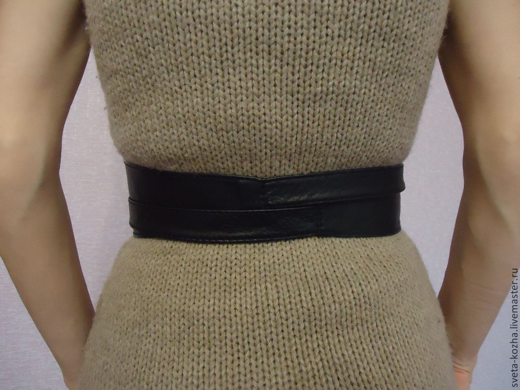 Пояс кушак кожаный – купить в интернет-магазине на Ярмарке Мастеров с ...