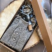 Кружка в вязаном свитере «Скандинавия»
