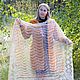 Shawls: Openwork down shawl-gossamer 'Autumn distances'. Shawls1. Down shop (TeploPuha34). My Livemaster. Фото №6