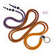 Thin belt rope made of beads with amethyst brown lilac. Belt. gershman. My Livemaster. Фото №4