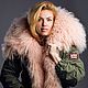 Parka fur (pink), Parkas jacket, Zelenograd,  Фото №1